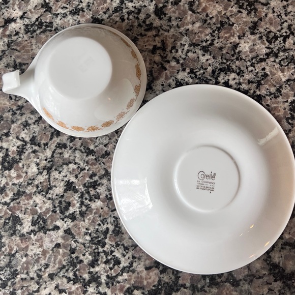 Vintage Corelle teacup Golden Butterfly - Picture 3 of 3